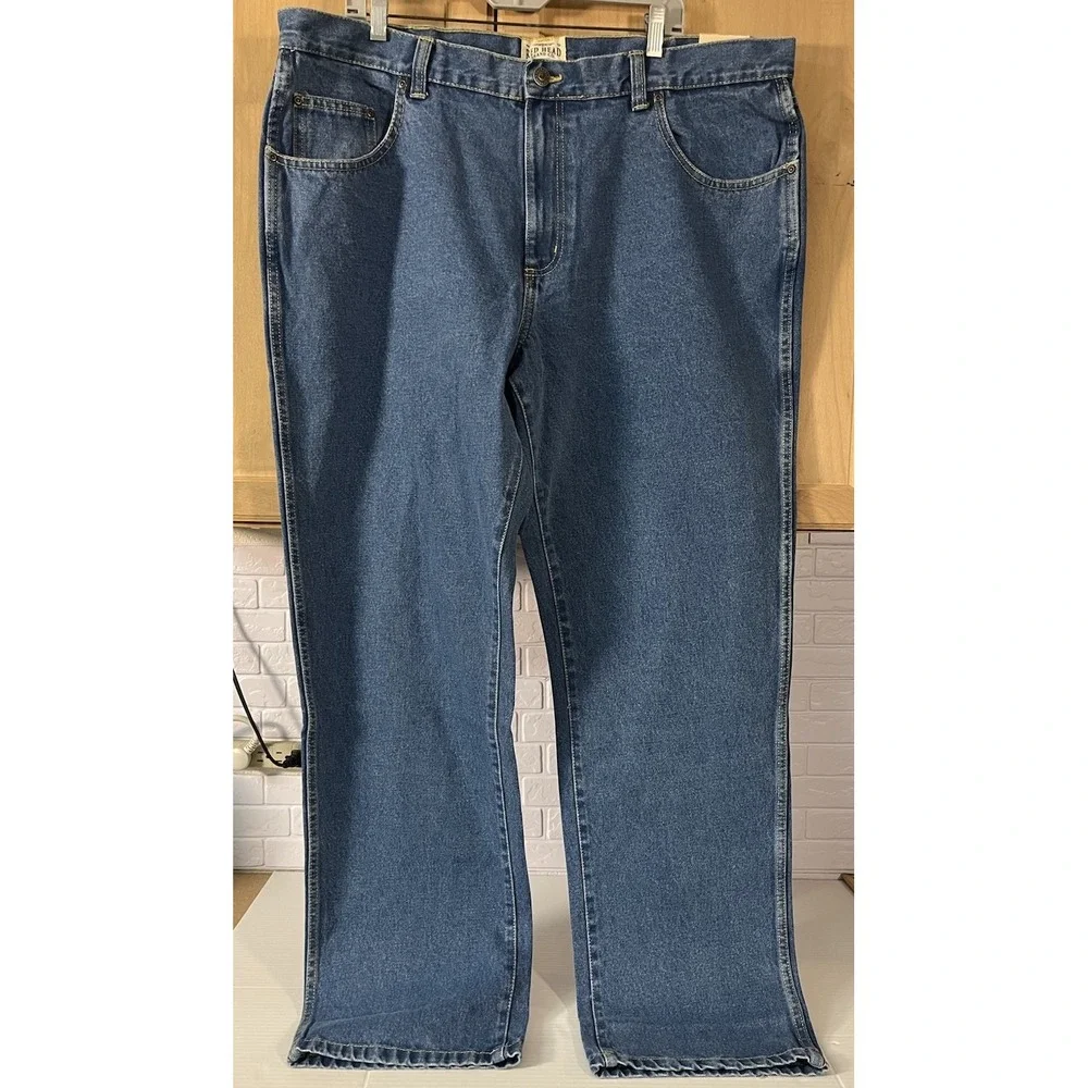 Red Head Jeans Mens 42x34 Blue Relaxed Fit Denim Five Pocket‎ New NWT